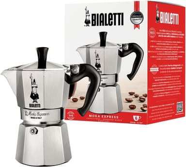 Bialetti Moka Express · 6 chávenas
